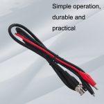 2 Stück BNC auf 2 x Krokodilklemmen Doppelkopf-Koaxialkabel Videokabel, Länge:, BNC To 2 x Crocodile Clips 0.5m, BNC To 2 x Crocodile Clips 1m, BNC To 2 x Crocodile Clips 1.5m, BNC To 2 x Crocodile Clips 2m, BNC To 2 x Crocodile Clips 3m – Bild 5