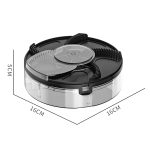 S008 Automatischer Fliegenvernichter, geräuschlos, USB-Haushaltsfliegenfalle, Spezifikationen:, USB Type (Black), USB Type (White), Charging Type (White), Charging Type (Black) – Bild 3