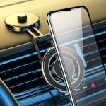 D27 Auto Magnetischer Teleskop-Klapp-Navigations-Handyhalter, D27 (Black), D27 (Silver) – Bild 2