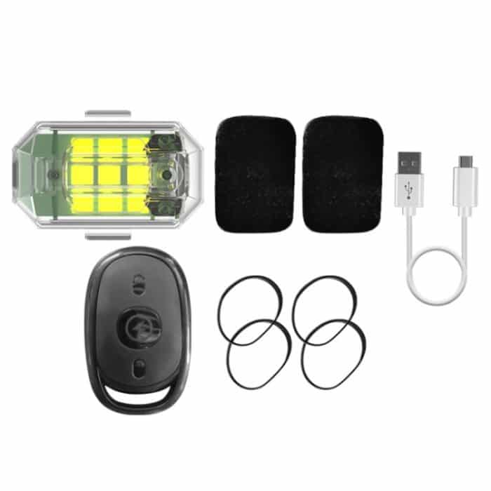 TBD0603316101.jpg Fernbedienung LED Auto modifizierte Elektroauto Warnung Rücklicht, 1 Light+1 RC, 2 Light +1 RC – Bild 1