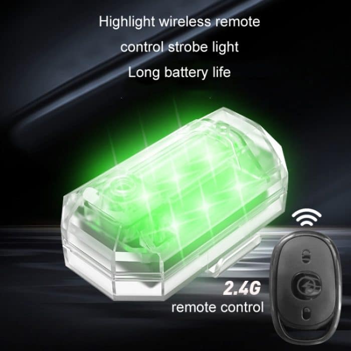 Fernbedienung LED Auto modifizierte Elektroauto Warnung Rücklicht, 1 Light+1 RC, 2 Light +1 RC – Bild 2