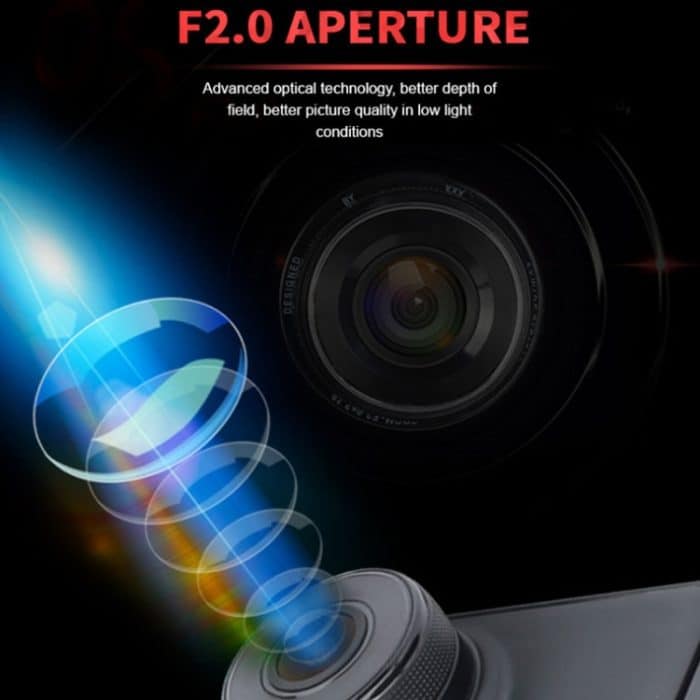 C900 3 Zoll 1080P HD Dual-Objektiv-Bewegungserkennungs-Fahrrekorder – Bild 4