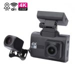 M200 44K HD Dual Recording Autofahrrekorder mit WIFI+GPS-Funktion