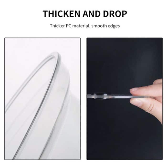 Cocktail-Acryl-Räucherhaube, Küchen-Dunstabzugshaube, Smoker Hood – Bild 4