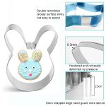 5 Stück Katzen-Keksform aus Edelstahl zum Selbermachen, Backutensilien, Cat Shape – Bild 3