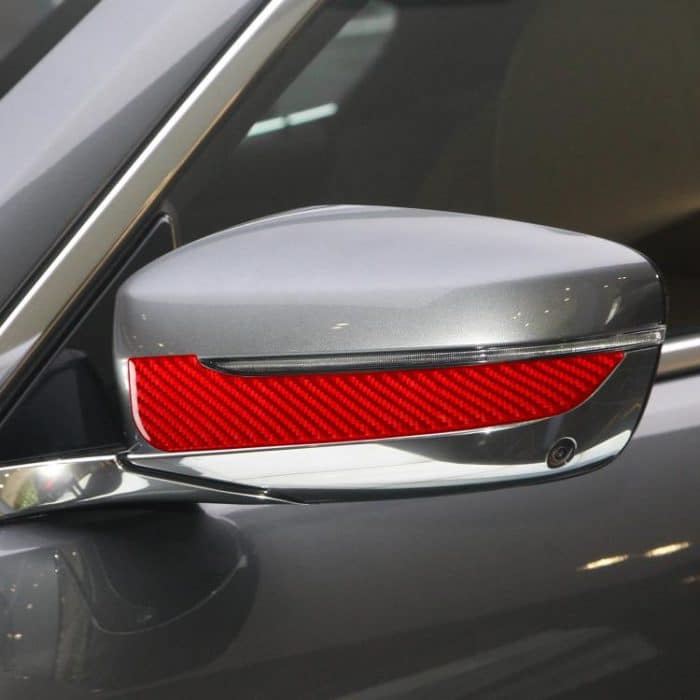 Für 2019-2024 BMW 8 Series G14 2 Stück/Set Linkslenker Rückspiegel Anti-Kratz-Streifenaufkleber, Left-hand Drive – Bild 7