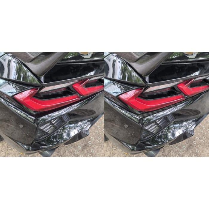 For Chevrolet Corvette C8 2pcs /Set Taillight Lower Trim Sticker – Bild 6