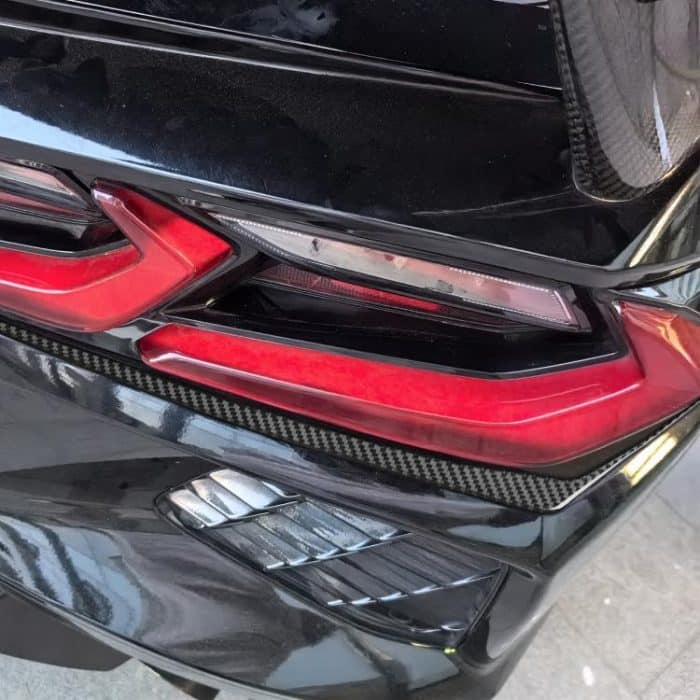 For Chevrolet Corvette C8 2pcs /Set Taillight Lower Trim Sticker – Bild 7