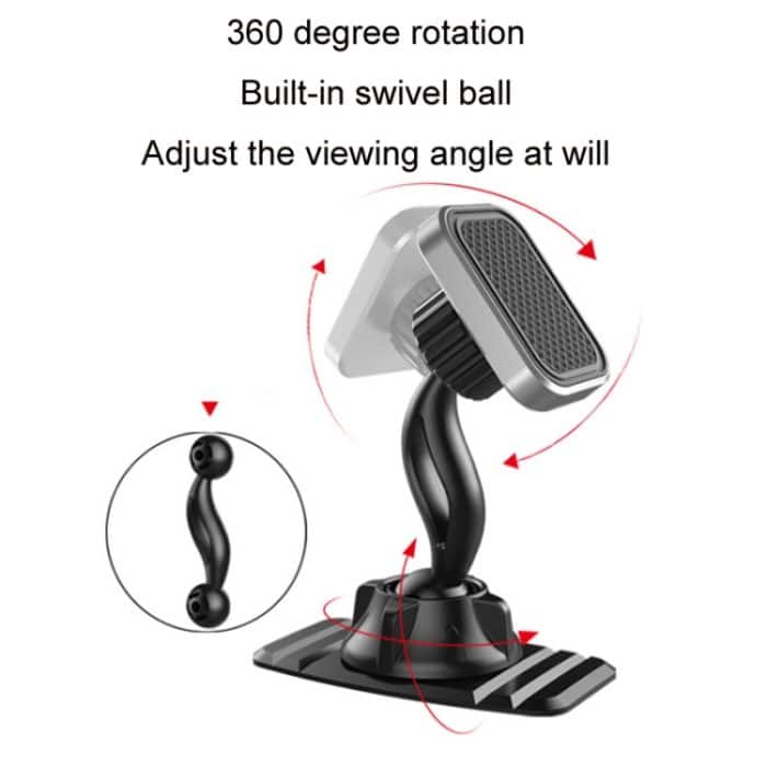 Auto-Mittelkonsolen-Paste, magnetischer Handyhalter – Bild 3