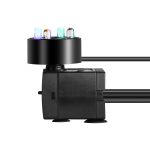 3W 4 Licht Silent Aquarium Aquarium Filtration Tauchpumpe Brunnen Wasserpumpe, With Light – Bild 5