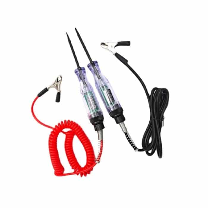 3–70 V Kfz-Schaltkreisprüfung, elektrisches Stift-Reparaturwerkzeug, B Spring Cable, D Black Cable – Bild 2