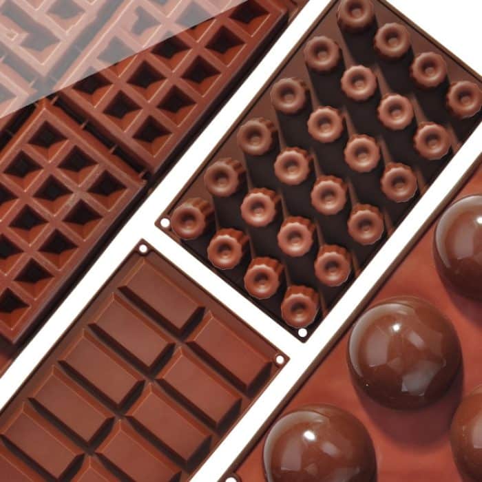 Silikon-Backwerkzeuge für Kekse, Schokolade, Waffeln, Kuchenform, Stil:, 6-grid Pudding Mold, 6-grid Waffle Mold, 12-grid Chocolate Mold, 24-grid Cake Mold – Bild 4