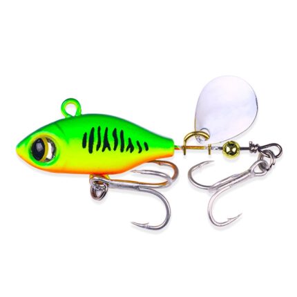 HENGJIA Submerged VIB Fake Lures Paillettenköder, 4.8cm 7g