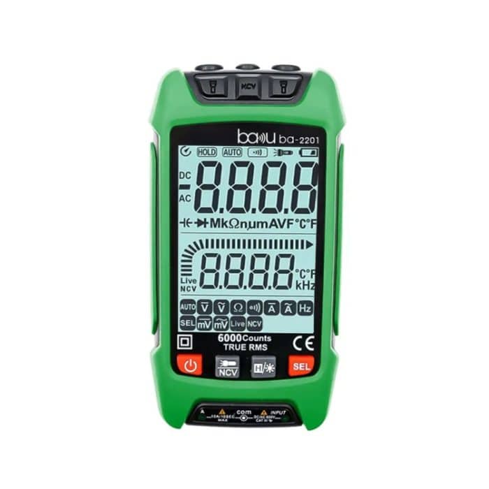 BAKU BA-2201 Digitalmultimeter Elektriker-Wartungswiderstandstester, BA-2201 – Bild 2