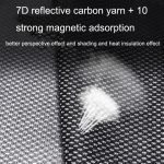 Auto-Sonnenschutz, magnetisches Eisen, reflektierendes Netz, Gaze, Sonnenschutz, Wärmeisolierung, Sonnenschutz-Schallwand, Front Window Driving, Front Window Co-driving, Rear Window Square – Bild 4