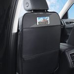 Autositzlehne Kinder Anti-Kick-Pad Rückseite Anti-Schmutz-Universal-Lederschutzpolster Aufbewahrungstasche, All Inclusive Version (Black), All Inclusive Version (Brown), All Inclusive Version (Beige), All Inclusive Version (Wine Red)...