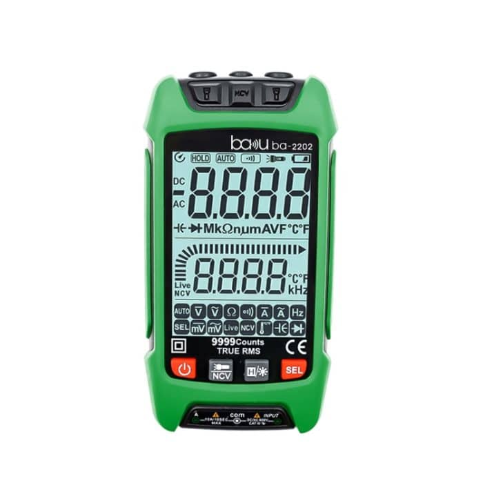 BAKU BA-2202 Digitalmultimeter Elektriker-Wartungswiderstandstester, BA-2202 – Bild 2