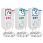 B3 Home Doppler Ultraschall Handheld Fetal Heart Schwangere Frauen Fetal Heart Monitor, B3(Green), B3(Blue), B3(Pink) – Bild 2