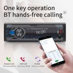M11T Auto Bluetooth MP3 Player ISO Schnittstelle EQ Soundeffekt Schnellladung Buntes Tastenradio, A3032 – Bild 11