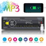 M11T Auto Bluetooth MP3 Player ISO Schnittstelle EQ Soundeffekt Schnellladung Buntes Tastenradio, A3032 – Bild 5