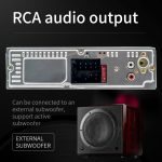 M11T Auto Bluetooth MP3 Player ISO Schnittstelle EQ Soundeffekt Schnellladung Buntes Tastenradio, A3032 – Bild 6