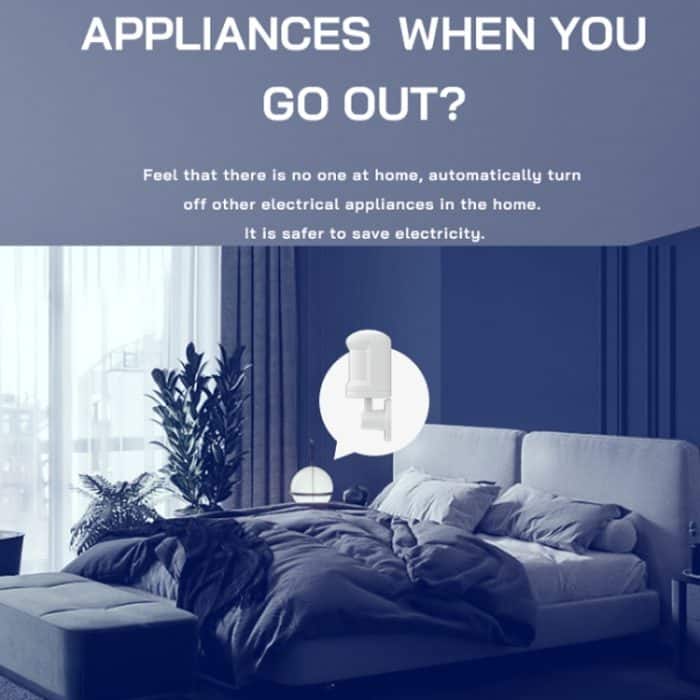 Tuya Smart App ZigBee Menschlicher drahtloser Bewegungs-Infrarotsensor-Detektor – Bild 4