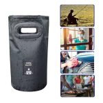 Outdoor-Klappeimer, praktisches Camping-Picknick-Angelfass, Fassungsvermögen:, 15L, 20L – Bild 3