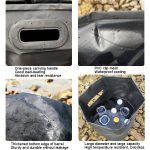 Outdoor-Klappeimer, praktisches Camping-Picknick-Angelfass, Fassungsvermögen:, 15L, 20L – Bild 4