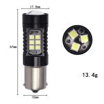 1pair Automotive High-power LED White Light Fog Lamp, 1156 – Bild 3