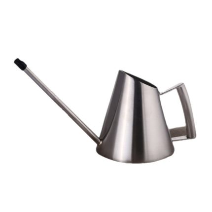 Garten-Gießkanne aus Edelstahl mit langem Auslauf für den Haushalt, 400ML, 900ML, 1500ML