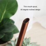 1500ML Haushalt Gartenarbeit Edelstahl Lange Auslauf Erhöhung Gießkanne, Matt Black, Bronze, Ancient Gold, Steel Color – Bild 4