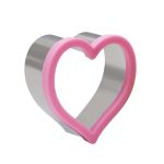 2 Stück Edelstahl Sandwiches Brotschneidemodell mit Schutzvorrichtungen Obst Gemüse Keksform, Large Love, Large Star, Large Dinosaur, Large Gingerbread Man