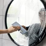 Badezimmerspiegel-Glas-Silikon-Wischer-Reinigungswerkzeuge, White, Grey – Bild 4