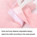 Schwangeres Taillenstützkissen aus Baumwolle, Seitenschläferkissen, abnehmbares und waschbares Bauchkissen, Pink, Green, Gray – Bild 4