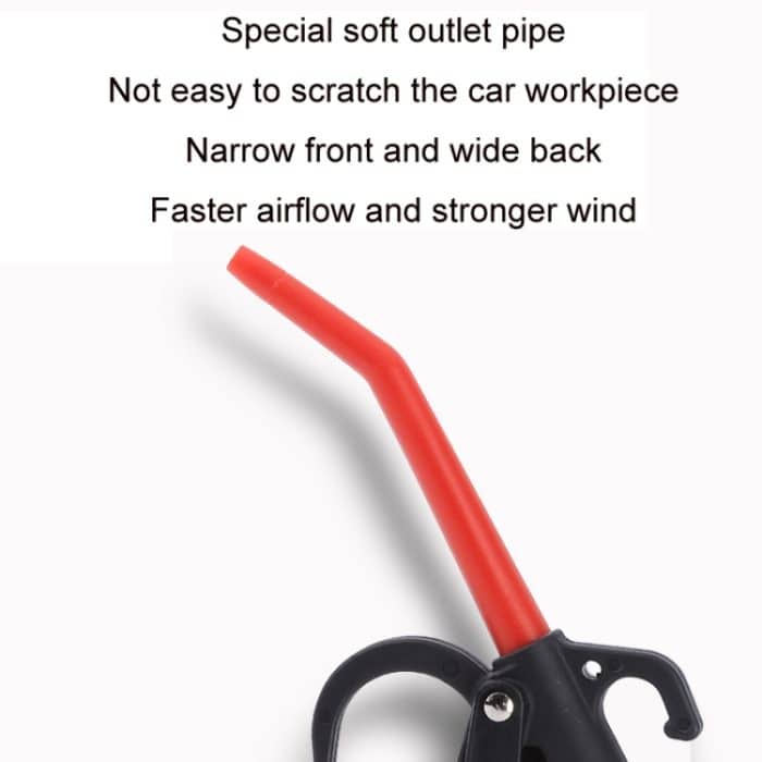 Auto-Schönheitsreinigung, pneumatischer Hochdruck-Staubgebläse aus Kunststoff, Long Blow, Short Blow, Flat Blow – Bild 3