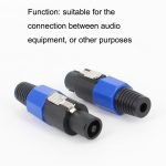 Stecker auf Stecker, vieradriges Ohm-Kabel, Audiokabel, Ring-Bühnenlautsprecherkabel, 0.5m, 1m, 1.5m, 3m, 5m, 10m, 15m – Bild 4