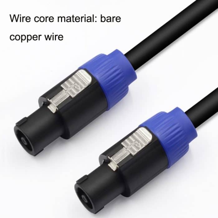 Stecker auf Stecker, vieradriges Ohm-Kabel, Audiokabel, Ring-Bühnenlautsprecherkabel, 0.5m, 1m, 1.5m, 3m, 5m, 10m, 15m – Bild 5