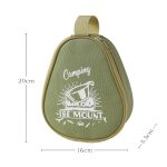 ISE MOUNT Outdoor Camping Syrah Bowl Aufbewahrungstasche, große Kapazität, Campingtasche, Bowl Bag(Green), Bowl Bag(Khaki) – Bild 3
