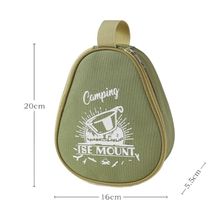 ISE MOUNT Outdoor Camping Syrah Bowl Aufbewahrungstasche, große Kapazität, Campingtasche, Bowl Bag(Green), Bowl Bag(Khaki) – Bild 3