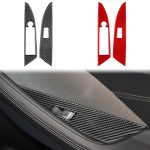 Für 2019-2024 BMW 8 Series G14 2 Stück/Set Linkslenker Glaslift Cabrio Aufkleber, Left-hand Drive – Bild 2