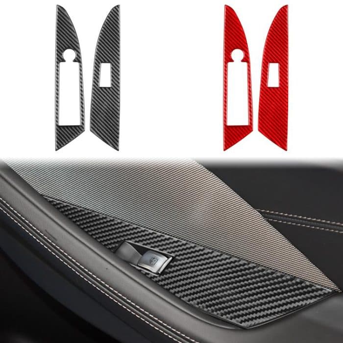 Für 2019-2024 BMW 8 Series G14 2 Stück/Set Linkslenker Glaslift Cabrio Aufkleber, Left-hand Drive – Bild 2