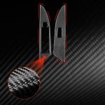 Für 2019-2024 BMW 8 Series G14 2 Stück/Set Linkslenker Glaslift Cabrio Aufkleber, Left-hand Drive – Bild 5