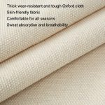 KLY829 Camping Indoor Hängematte Outdoor Swing, Stil:, Double Reinforcement Anti-rollover Beige, Single Reinforcement Anti-rollover Gray, Double Reinforcement Anti-rollover Gray, Classic Width 1m Beige, Width 1m Anti-rollover Beige – Bild 6