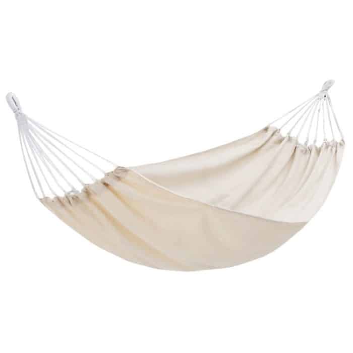 KLY829 Camping Indoor Hängematte Outdoor Swing, Stil:, Ordinary Single Beige – Bild 1