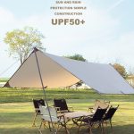 Outdoor-Campingzelt, Stil:, Vinyl Sunscreen Hexagon 4x3m Gold, Vinyl Sunscreen Hexagon 4.5x4.2m Gold, Vinyl Sunscreen Hexagon 5.5x4.4m Gold, Vinyl Sunscreen Hexagon 4x3m Sky Blue, Vinyl Sunscreen Hexagon 4.5x4.2m Sky Blue... – Bild 6
