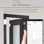 Tuya WiFi Tür Magnetsensor Remote Intelligent Linkage Doors Windows Switch Anti-Alarm APP Erinnerungsalarm – Bild 4