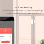 Tuya WiFi Tür Magnetsensor Remote Intelligent Linkage Doors Windows Switch Anti-Alarm APP Erinnerungsalarm – Bild 6