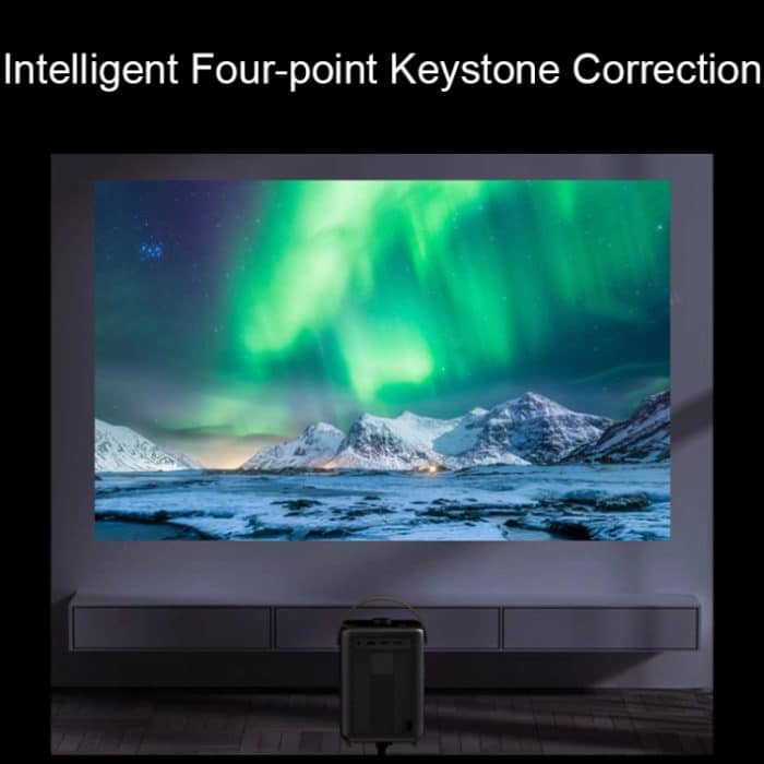 K3 1080P Home HD tragbarer Dual-Band 5G WiFi Smart Projektor, CN-Stecker – Bild 4