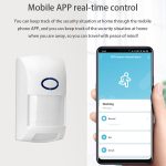 Tuya Smart App WiFi Infrarot-Alarm Smart Home Menschlicher Körper Infrarot-Detektor PIR – Bild 6