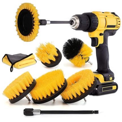 8-in-1-Bohrer-Fugenreinigungsbürsten-Autowaschwerkzeug-Set, 8 In 1 (A Model), 8 In 1 (B Model)